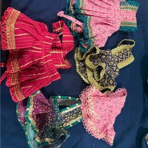 Colorful Traditional Doll Dresses
